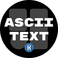 ASCII text Widget for KWGT